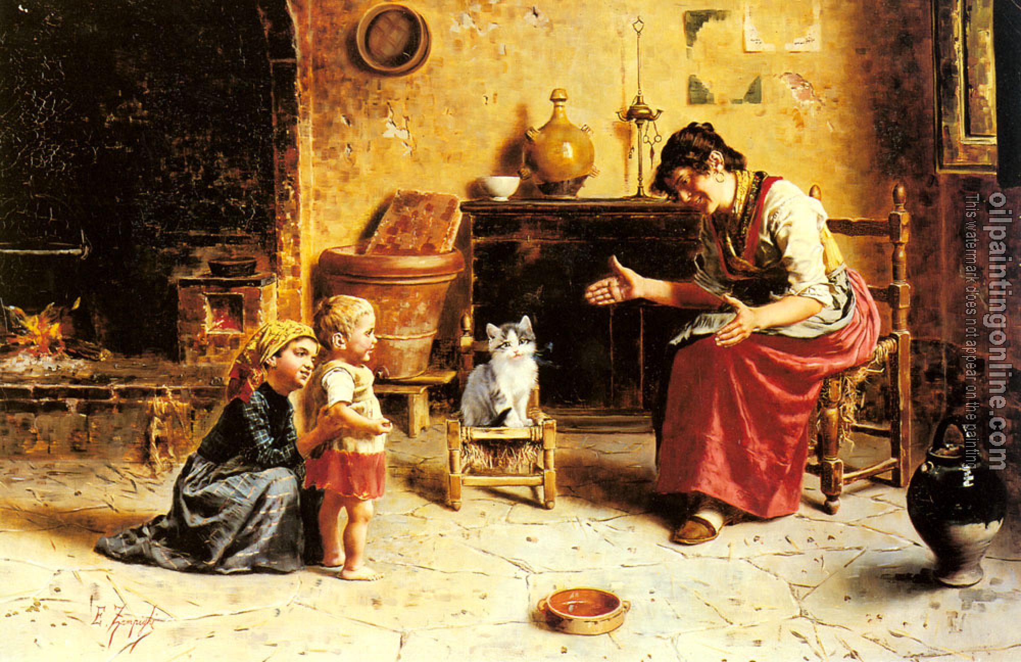 Zampighi, Eugenio - A Child's First Step